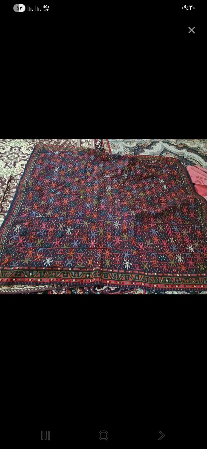 جاجیم قدیمی|گلیم، جاجیم، گبه|تبریز, |دیوار