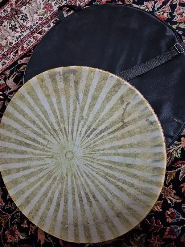 دف و کاور|سازهای سنتی|همدان, |دیوار