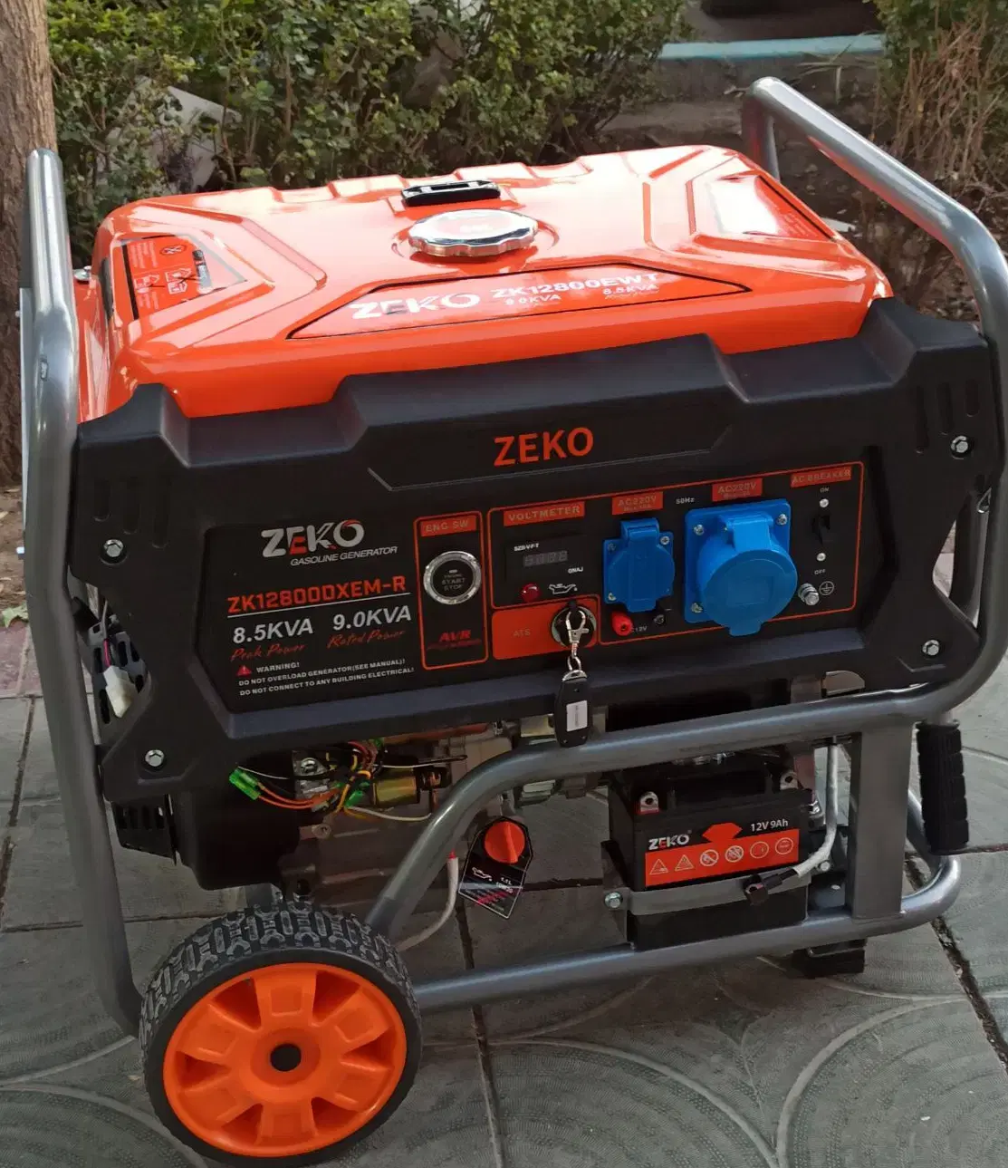 زیکو ۹ کیلووات مدل ZK12800 موتور برق ریموت‌دار|ماشین‌آلات صنعتی|اصفهان, ملک‌شهر|دیوار