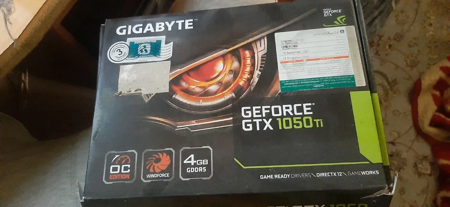 GTX 1050TI 4GB|قطعات و لوازم جانبی رایانه|تهران, پرستار|دیوار