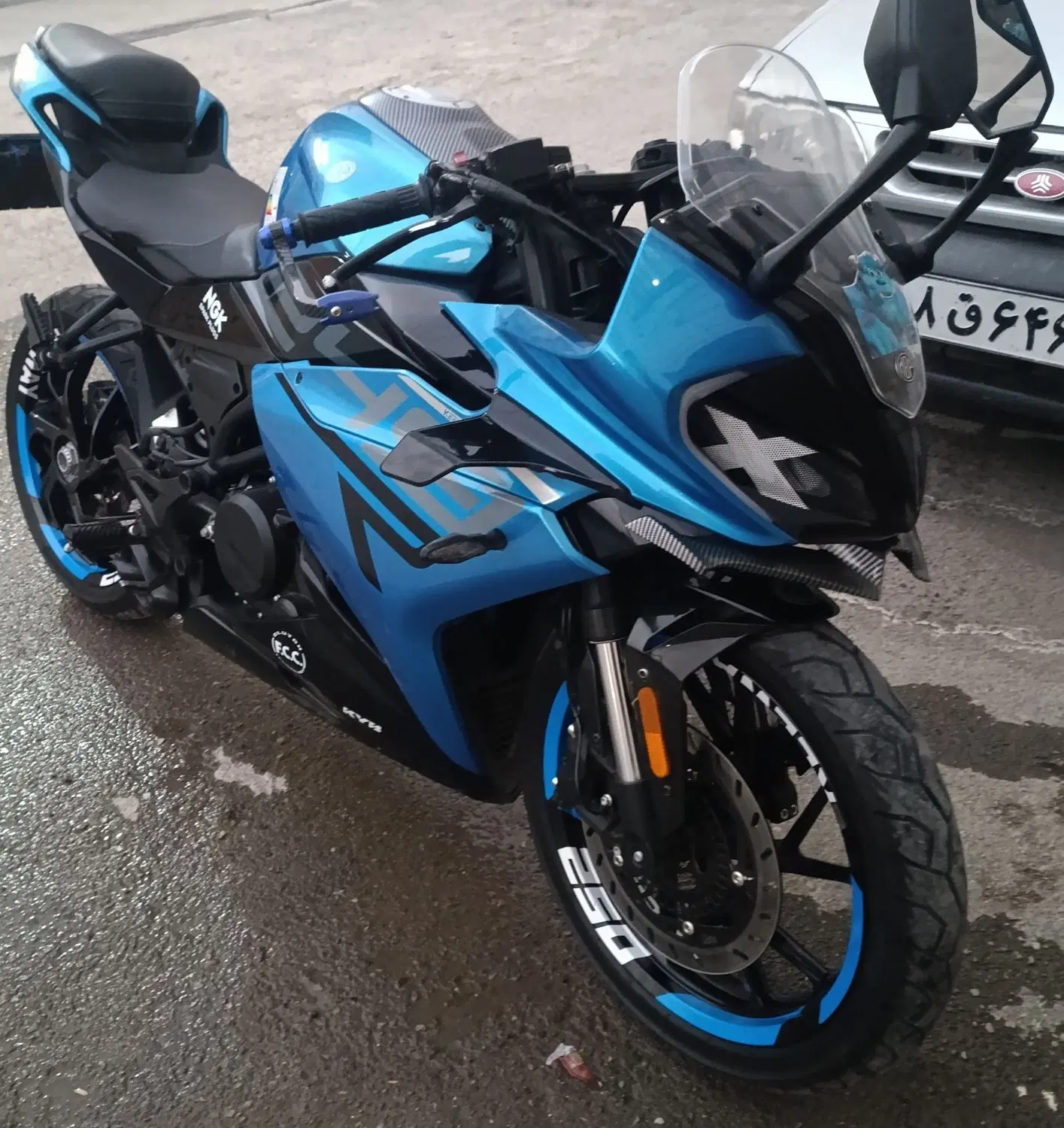 k249r|موتورسیکلت|ورامین, خیر آباد|دیوار
