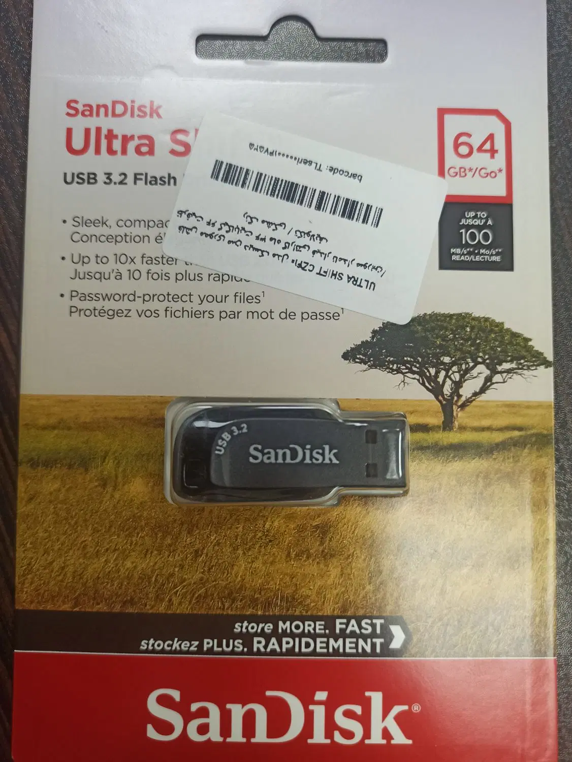 فلش 64GB USB 3.2|قطعات و لوازم جانبی رایانه|اهواز, کوی آغاجاری|دیوار
