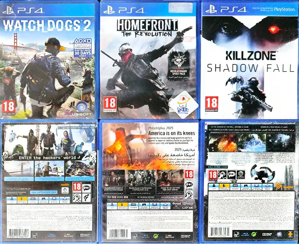 20 بازی ps4|کنسول، بازی ویدئویی و آنلاین|مشهد, الهیه|دیوار