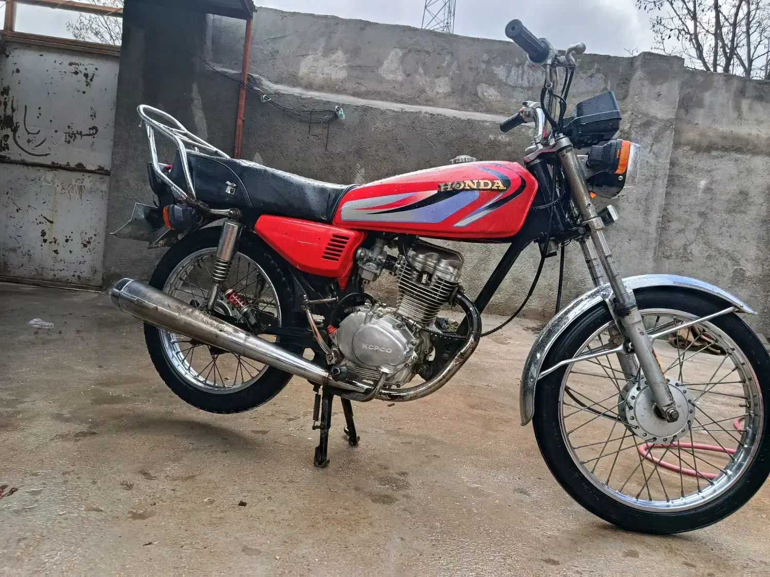 موتور|موتورسیکلت|گرمخان, |دیوار