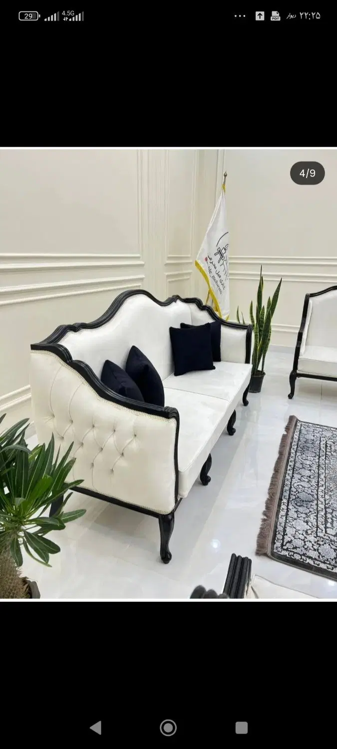مدل Lفرانسوی تمام چوب|مبلمان خانگی و میز عسلی|تهران, یافت آباد جنوبی|دیوار