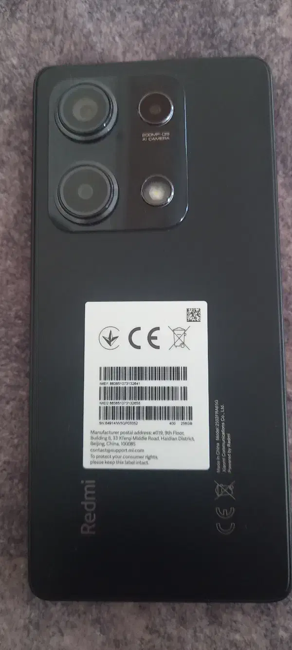 xiaomi Note 14s|موبایل|سردرود, |دیوار