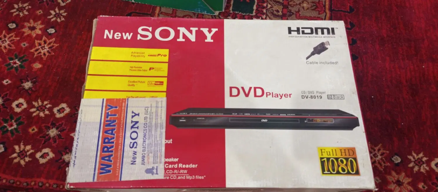 DVDسونی|پخش‌کننده DVD و ویدیو|کرج, گلشهر|دیوار
