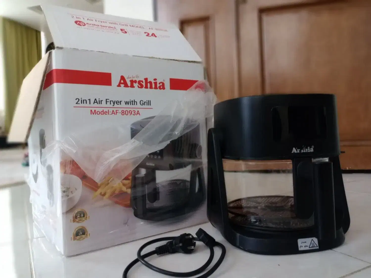 هواپز Arshia-AF-8093A|اجاق گاز و لوازم برقی پختوپز|مشهد, استاد یوسفی (شهرک غرب)|دیوار