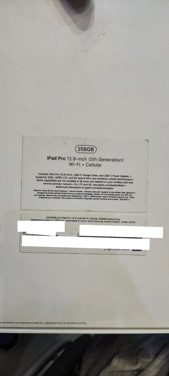 Ipad pro m1 13 inch (5th generation)|تبلت|نسیمشهر, |دیوار