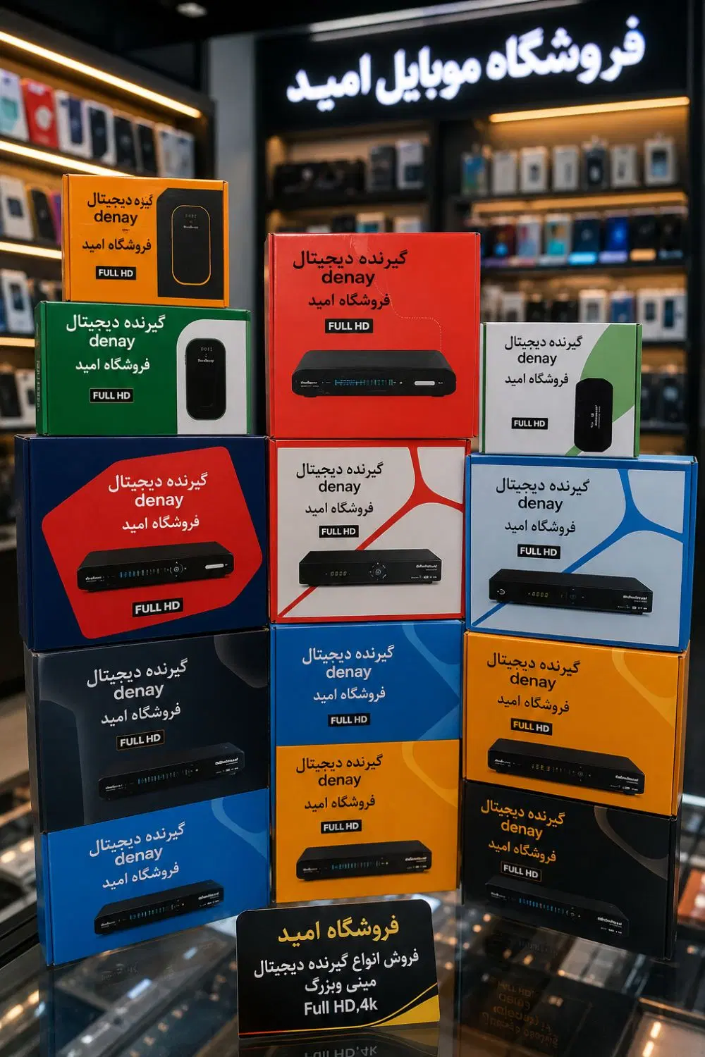 فروشگاه امید گیرنده دیجیتال فول اچ دی و4k|صوتی و تصویری|تهران, شهرک شریفی|دیوار