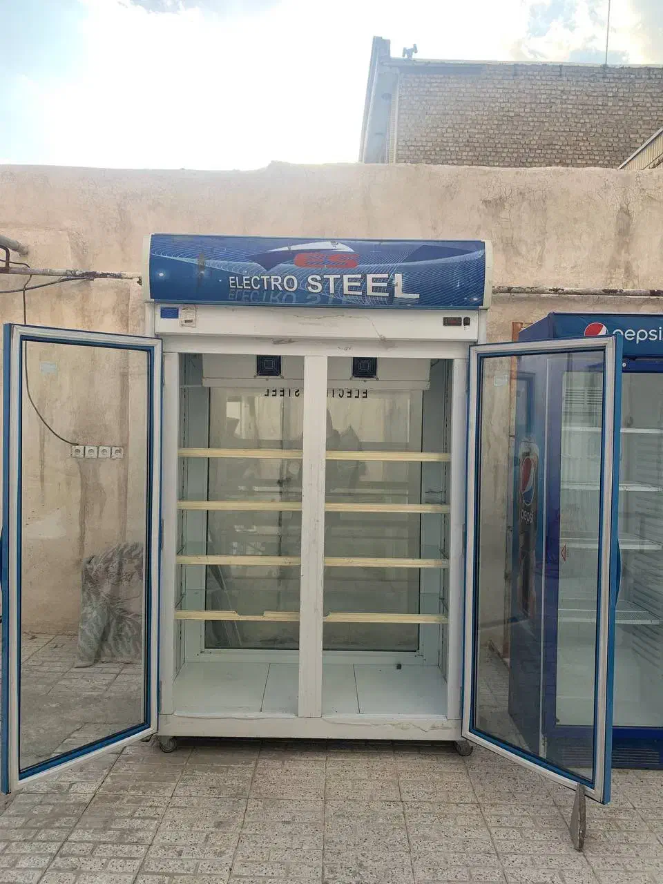 یخچال ایستاده ویترینی دو‌درب موتور فرانسه و تک در|فروشگاه و مغازه|مشهد, سید رضی|دیوار