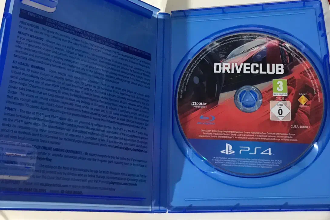 Driveclub ps4|کنسول، بازی ویدئویی و آنلاین|مراغه, |دیوار