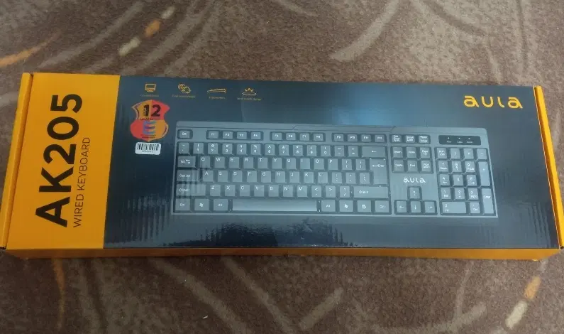 Keyboard aura ak205|قطعات و لوازم جانبی رایانه|مشهد, طبرسی شمالی|دیوار