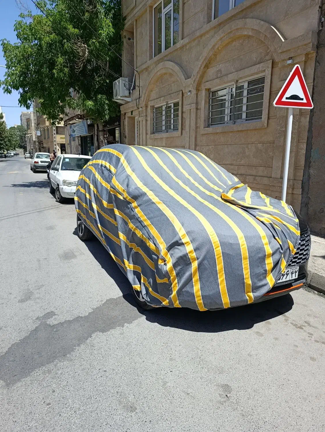 چادر سواری ماشین حرفه ای محکم پارچه محافظت ماشین|قطعات یدکی و لوازم جانبی|مشهد, طلاب|دیوار