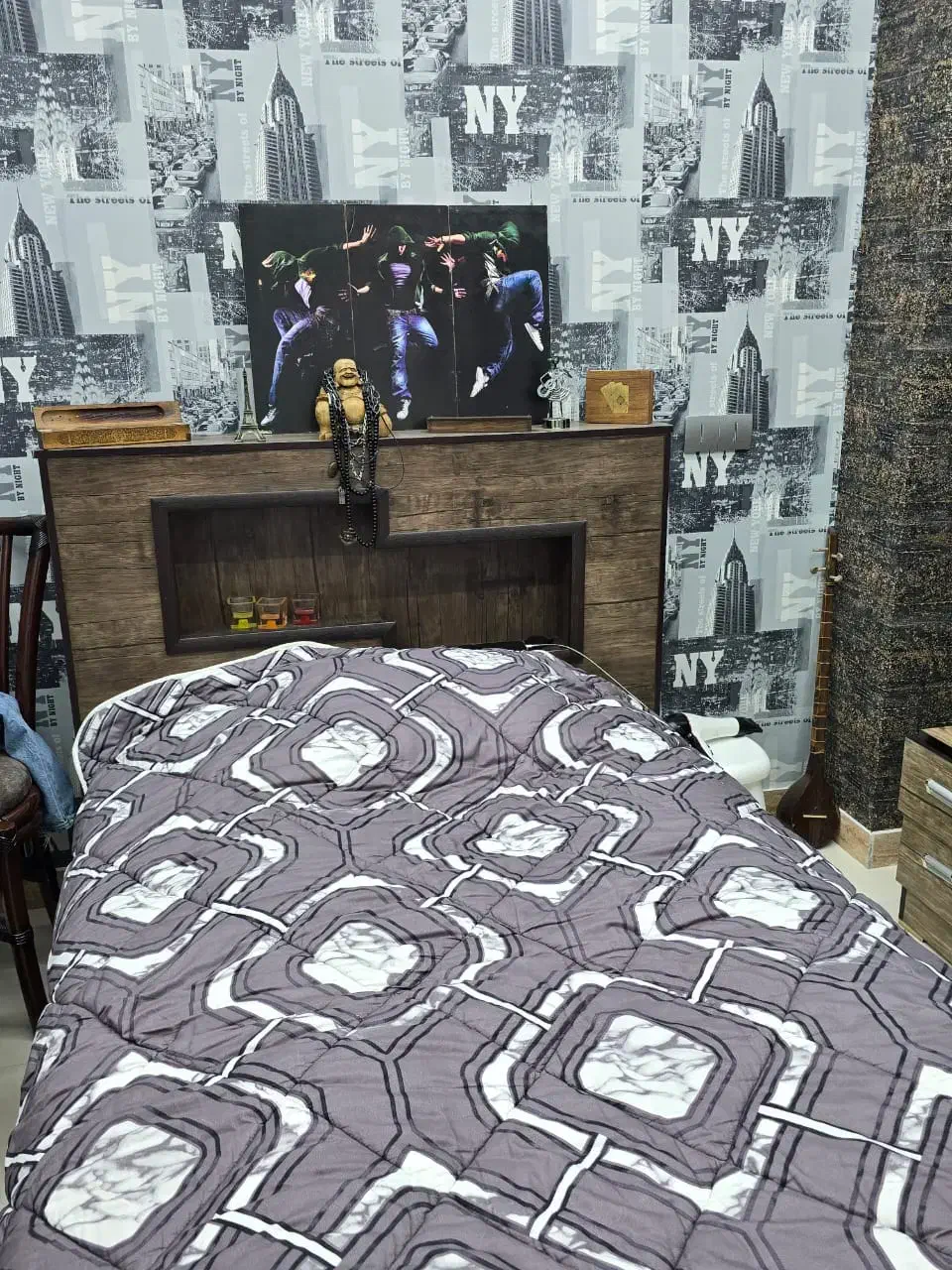 تخت کمد|تخت و سرویس خواب|شیراز, جوادیه|دیوار