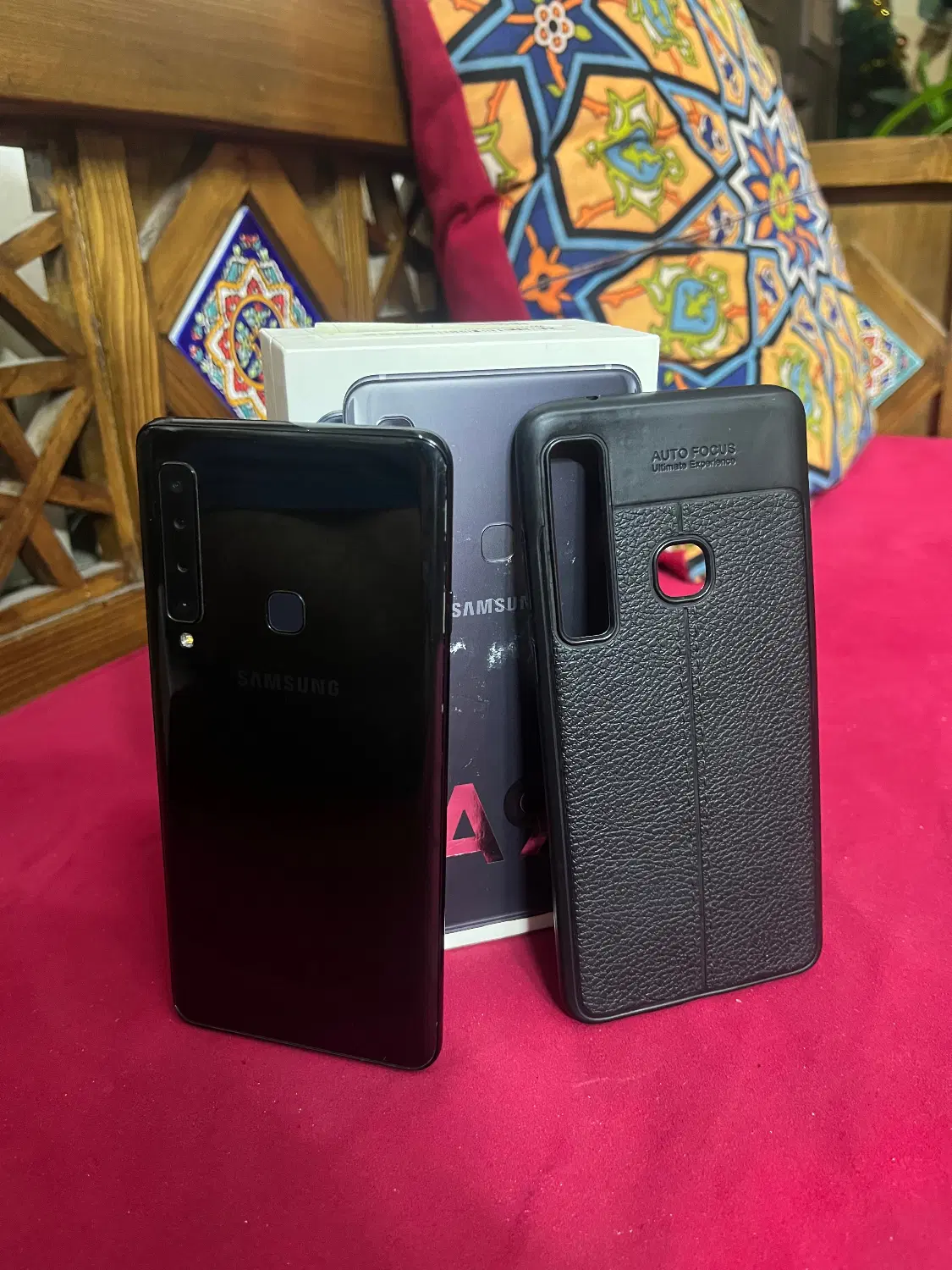 A9 2018 مشکی|موبایل|کرمان, |دیوار