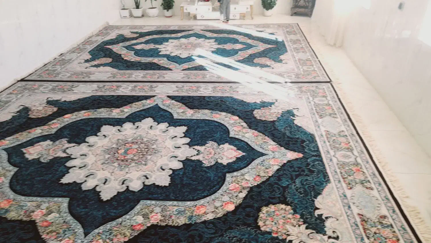 فرش 12 متری|فرش|کرمانشاه, |دیوار