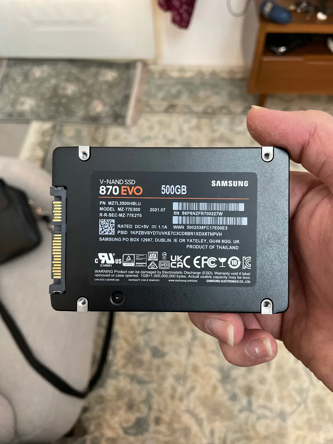 هارد ssd|قطعات و لوازم جانبی رایانه|تهران, استاد معین|دیوار