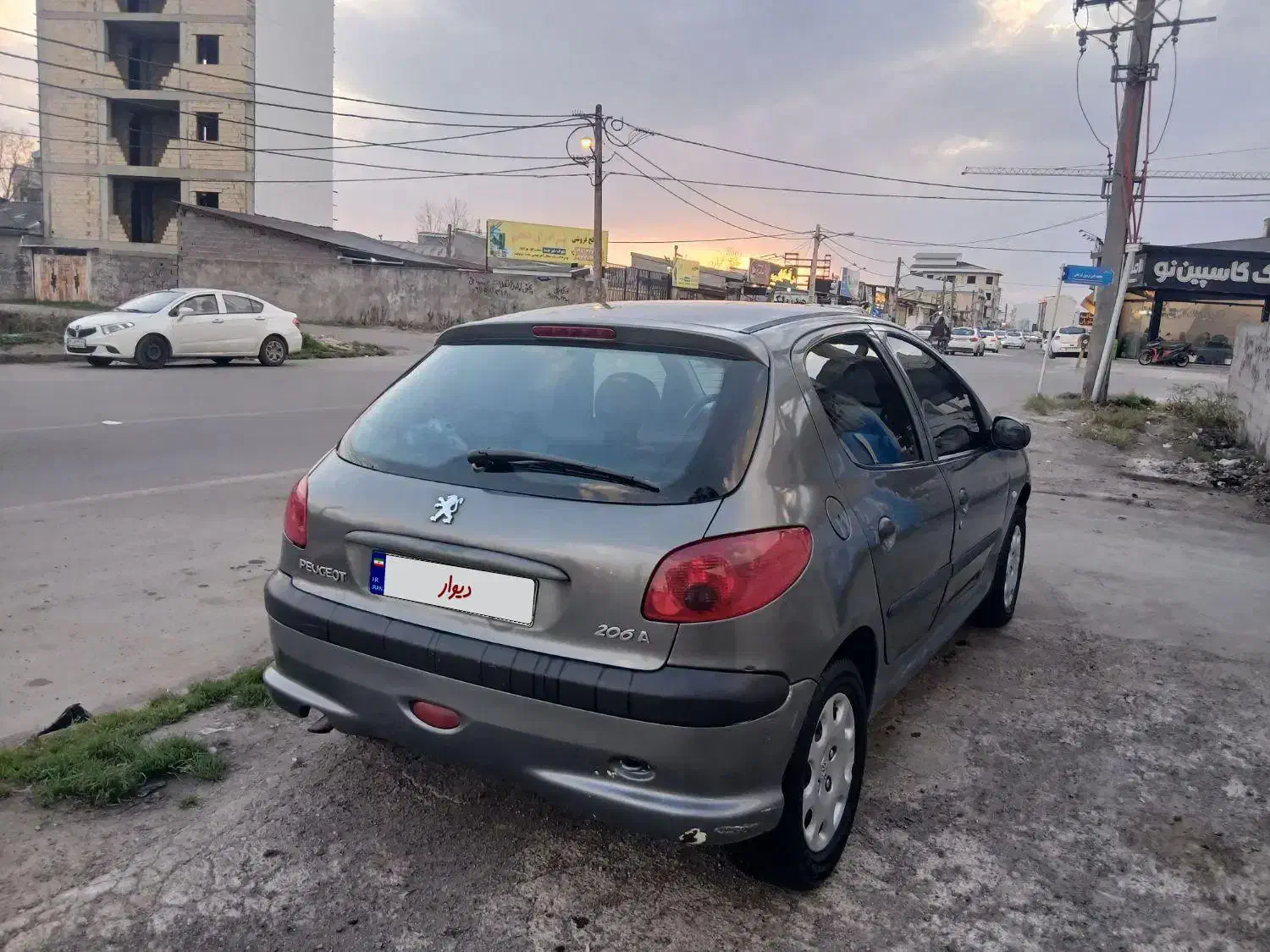 206تیپ 2|خودرو سواری و وانت|رشت, بالاکویه|دیوار