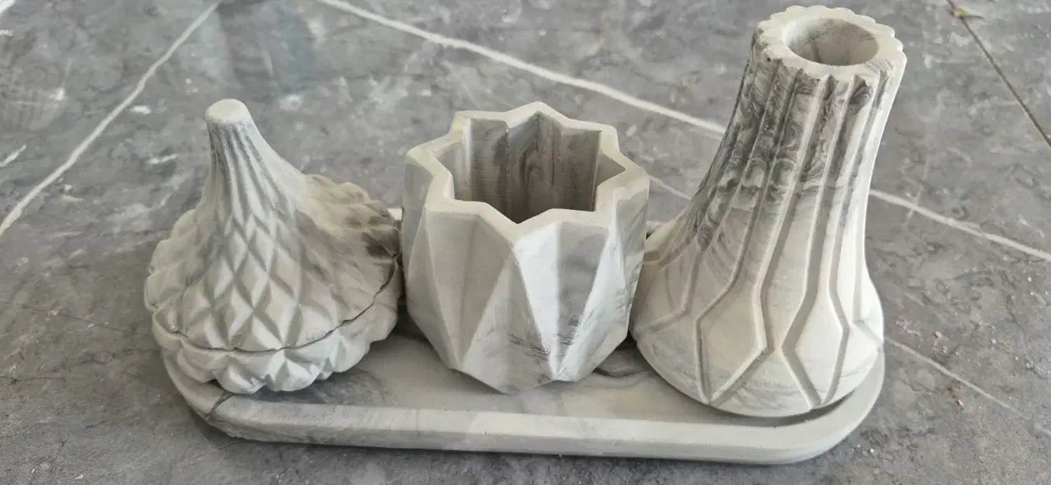 گلدان لوزی|صنایع دستی و سایر لوازم تزئینی|شهر ری, بازار آهن|دیوار