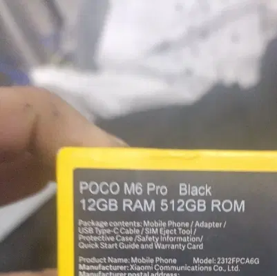 poco M6 pro 512 Gig ram 12|موبایل|بندرعباس, |دیوار