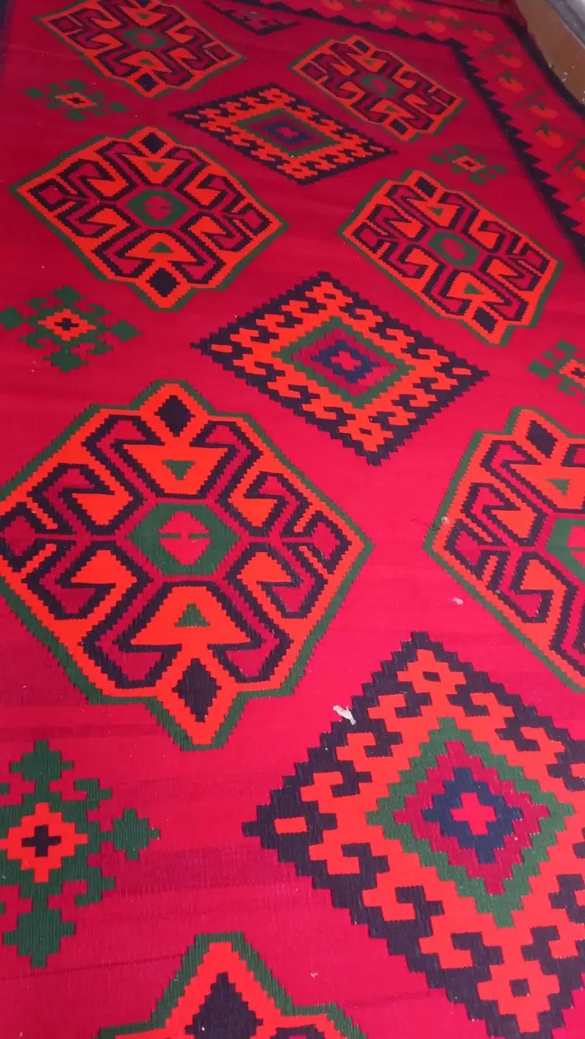 گلیم|گلیم، جاجیم، گبه|شیراز, کوشک میدان|دیوار