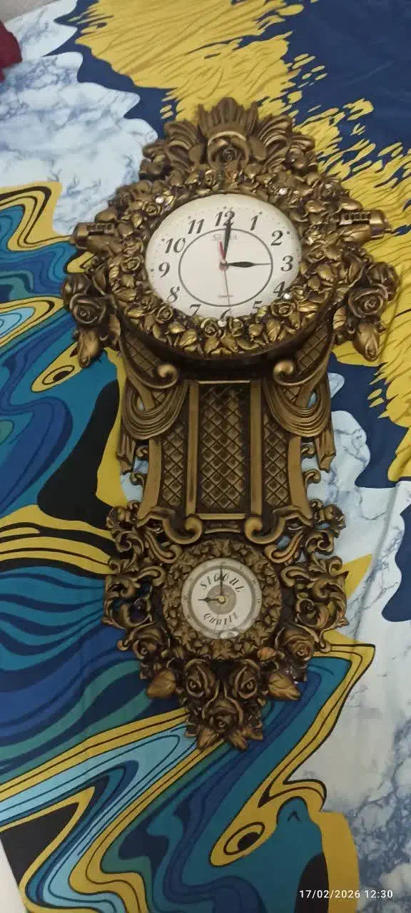 ساعت دیواری دوزمانه|ساعت دیواری و تزئینی|مشهد, شفا|دیوار