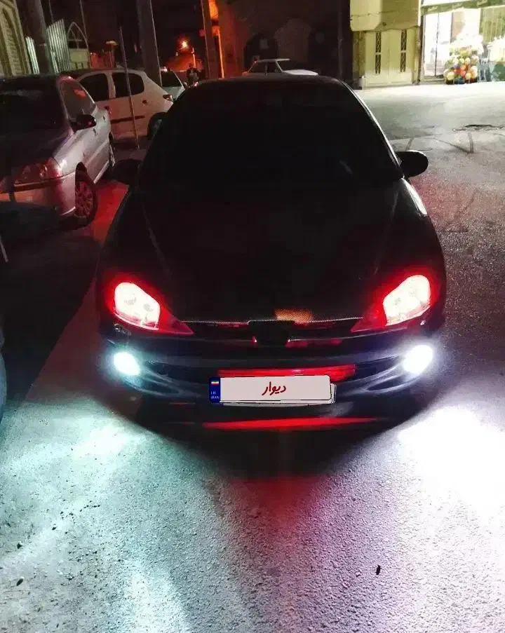 206 تیپ دو|خودرو سواری و وانت|رشت, باهنر|دیوار