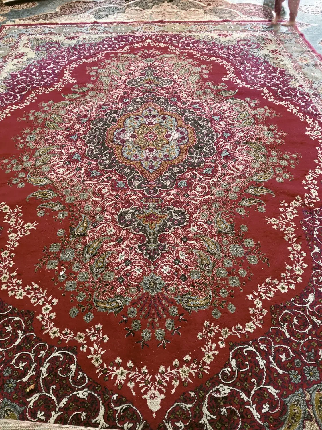 فرش قرمز|فرش|شیراز, کوشک میدان|دیوار