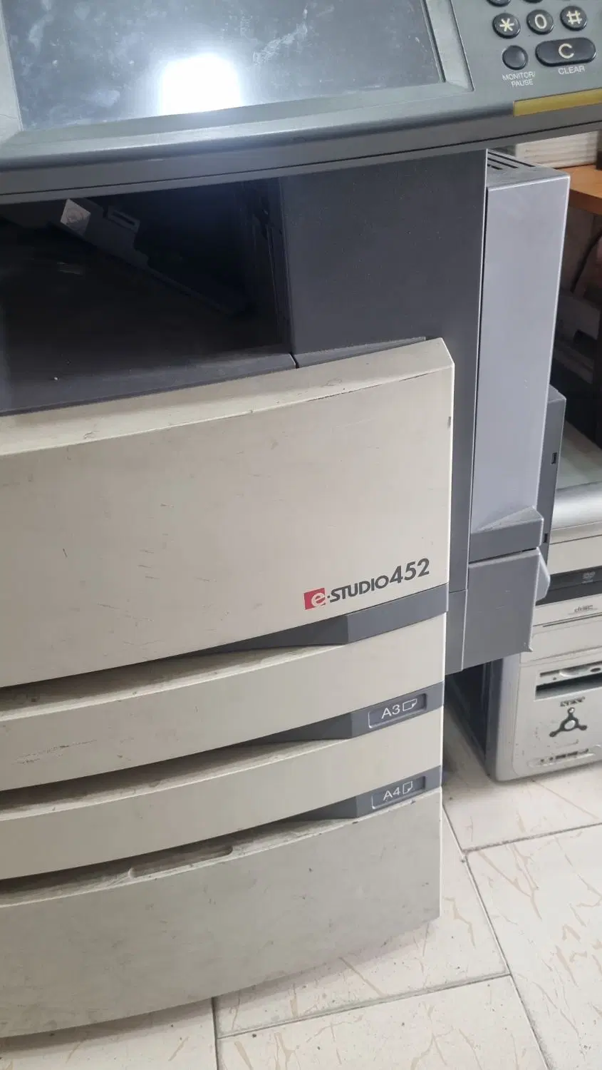 چاپگر Toshiba 452|پرینتر، اسکنر، کپی، فکس|تبریز, |دیوار