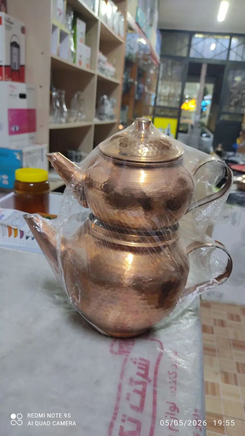 ظروف مسی|قوری، کتری، قهوه‌ساز دستی|سبزوار, مدرس|دیوار