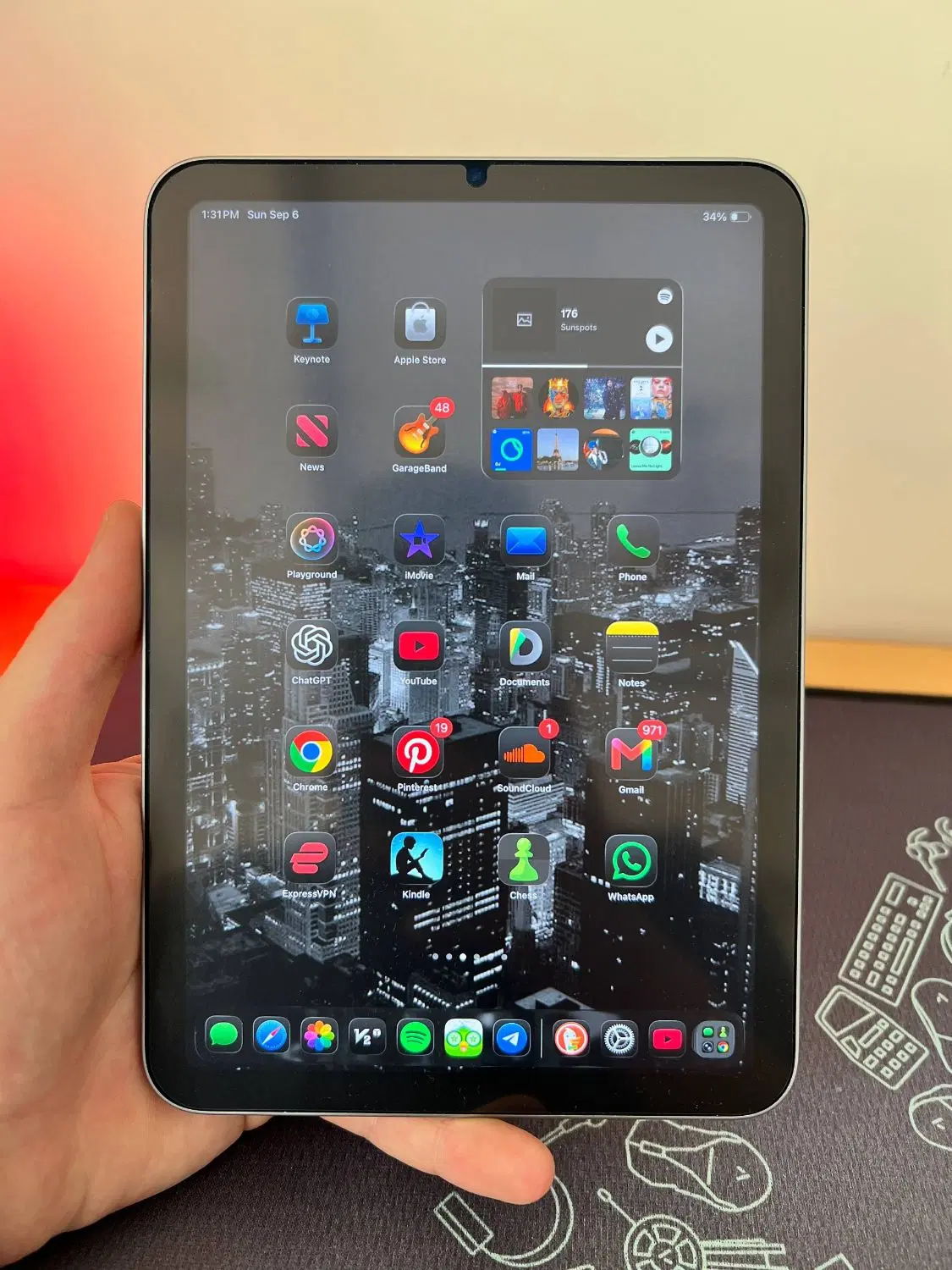 ipad mini 7 256 LLA|تبلت|تهران, شهر زیبا|دیوار