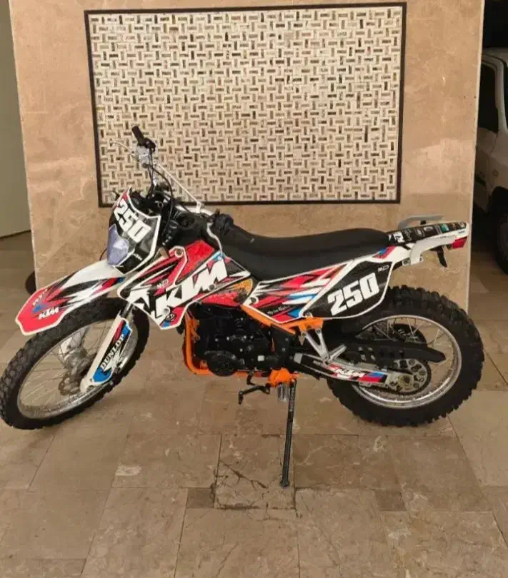 موتور تریل فلات 250 طرح KTM|موتورسیکلت|اسلام‌شهر, شهرک مهدیه|دیوار