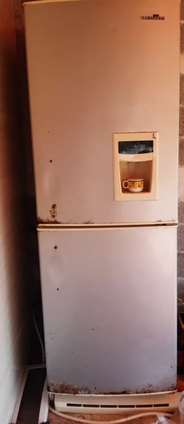 یخچال|یخچال و فریزر|شفت, |دیوار