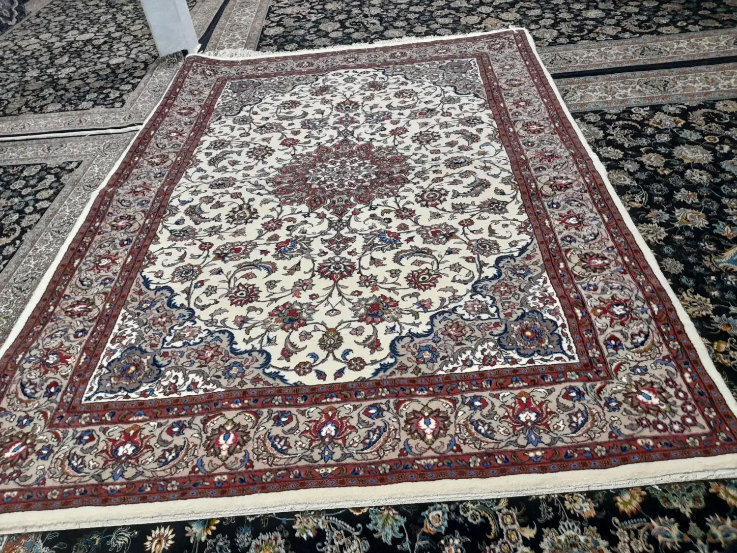 قالی|فرش|قره کهریز, |دیوار