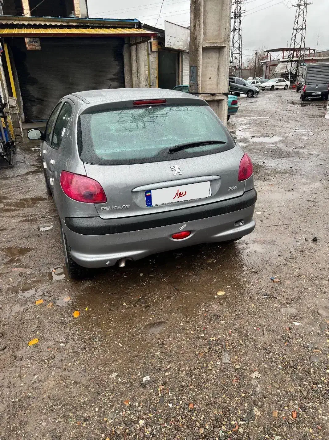 ۲۰۶ تیپ۲ مدل ۹۱|خودرو سواری و وانت|رشت, حومه رشت|دیوار