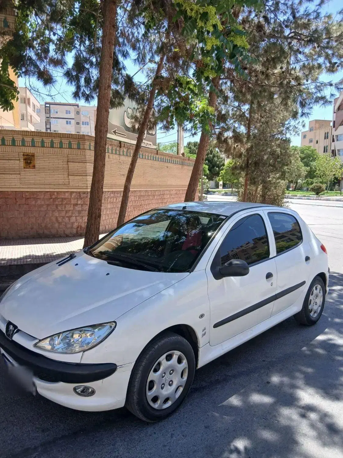 206 مدل 96 سفید|خودرو سواری و وانت|کرمان, |دیوار