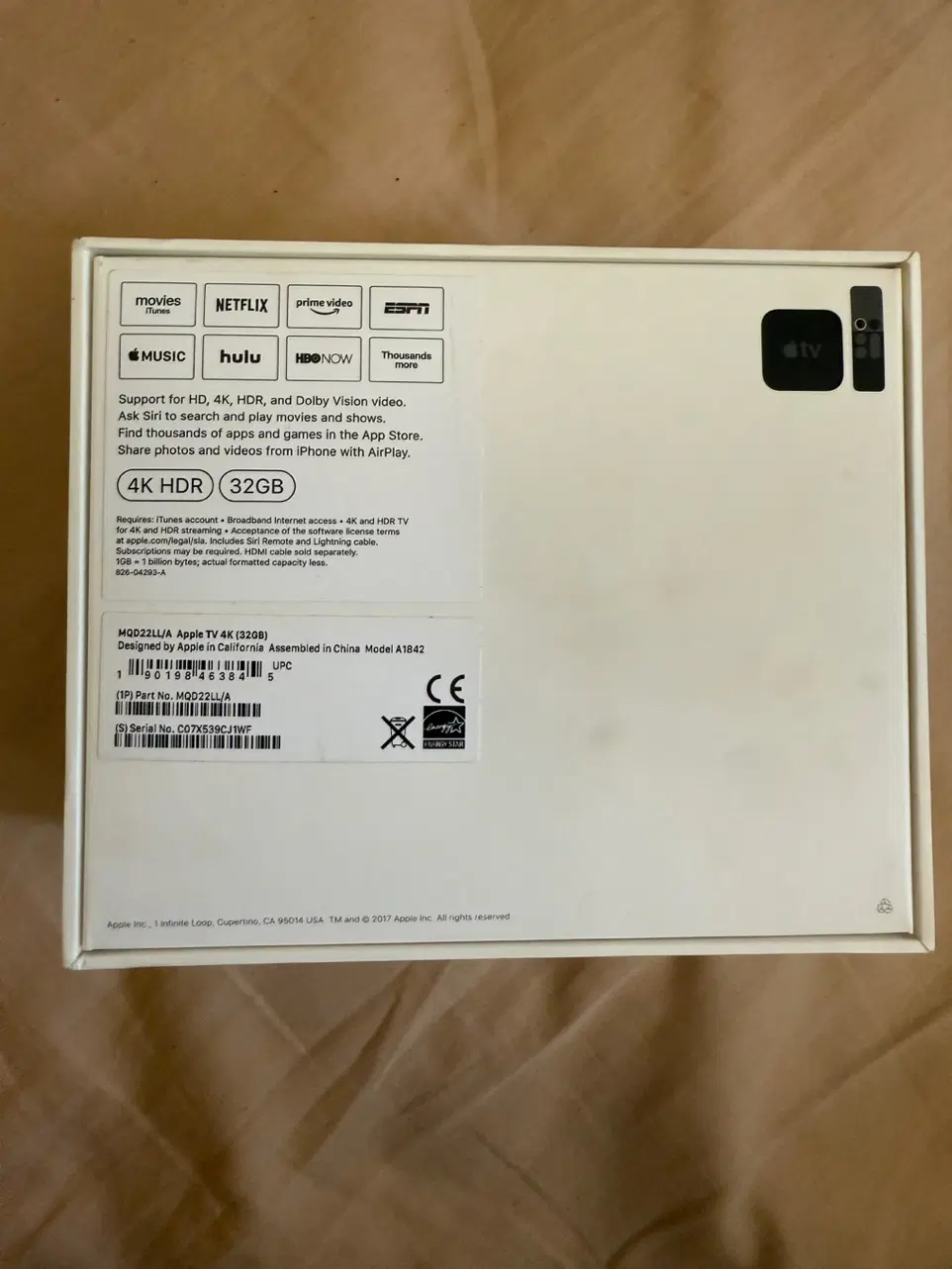 Apple TV 4K 32GB|تلویزیون و پروژکتور|تهران, اختیاریه|دیوار