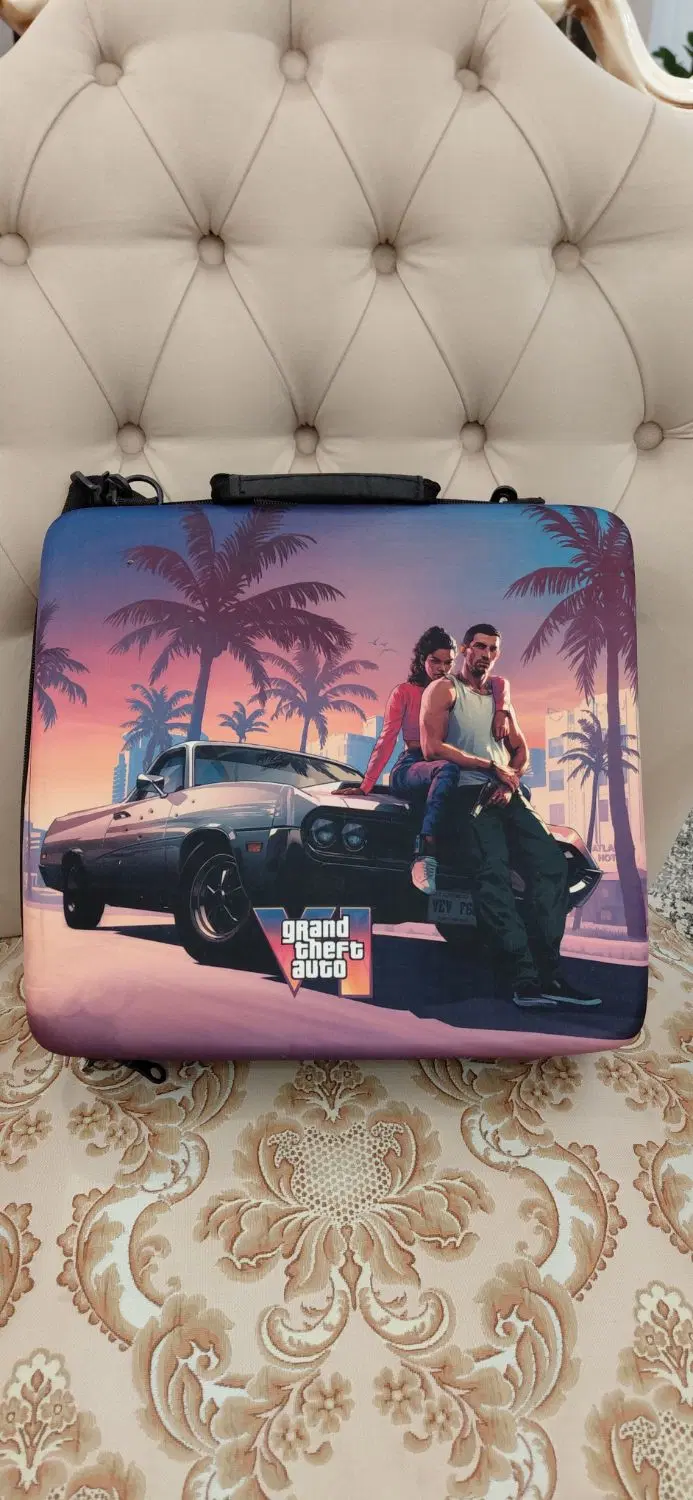 کیف ps4 طرح GTA|کنسول، بازی ویدئویی و آنلاین|اصفهان, جاوان|دیوار