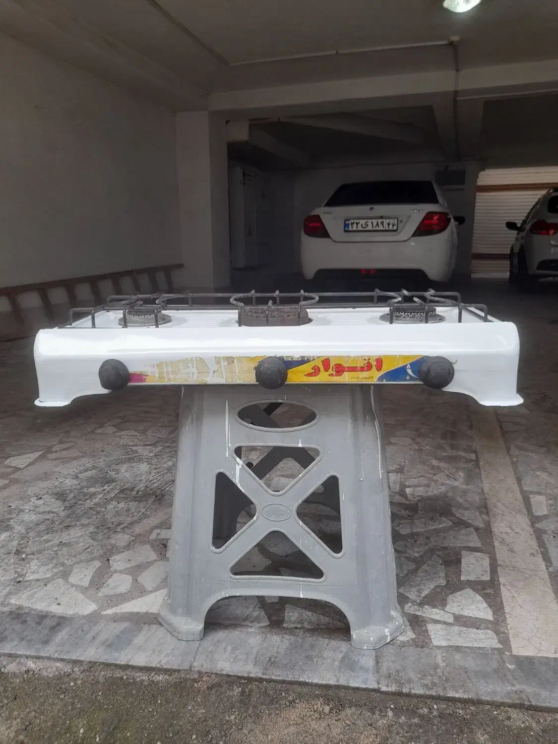 گاز ۳ شعله|اجاق گاز و لوازم برقی پخت‌وپز|رشت, چله خانه|دیوار