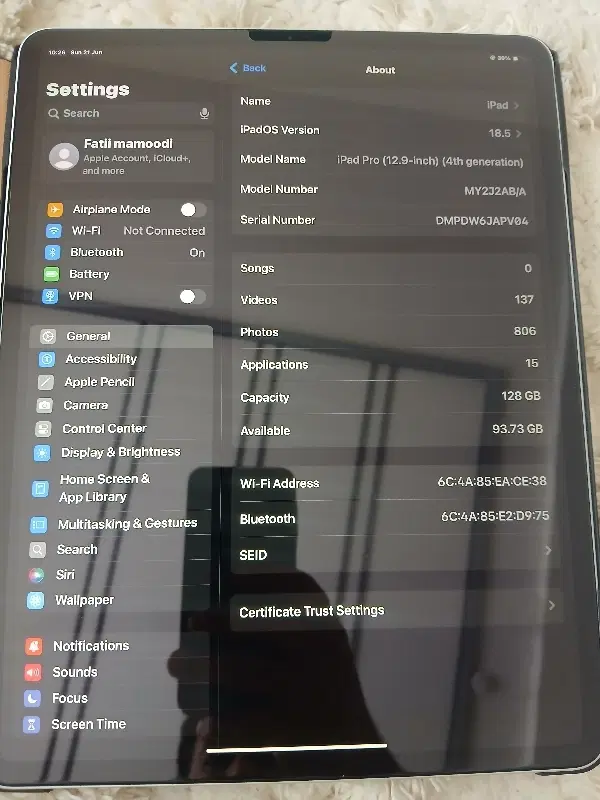 ipad pro نسل۴|تبلت|شیراز, شهرک گلستان شمالی|دیوار