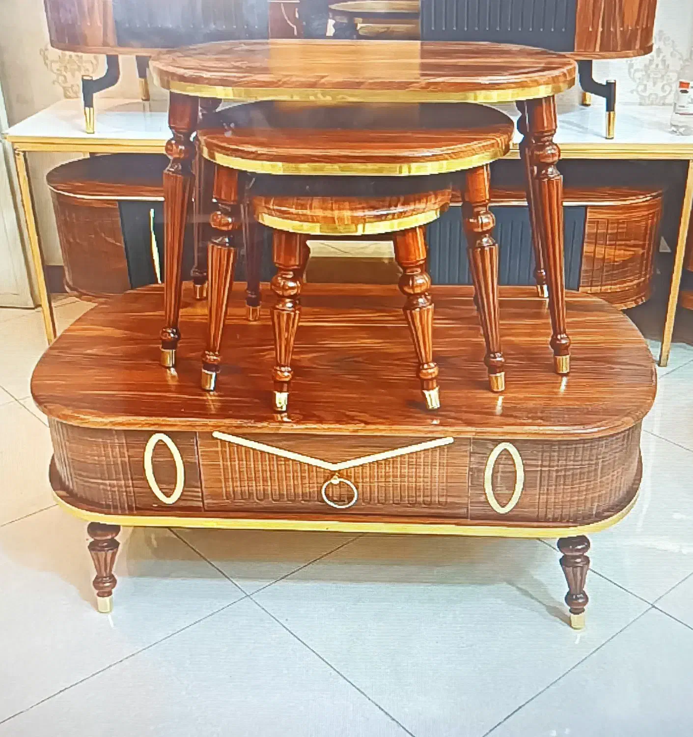 میزو گل میز|میز و صندلی غذاخوری|شیراز, کرونی(خاتونک)|دیوار