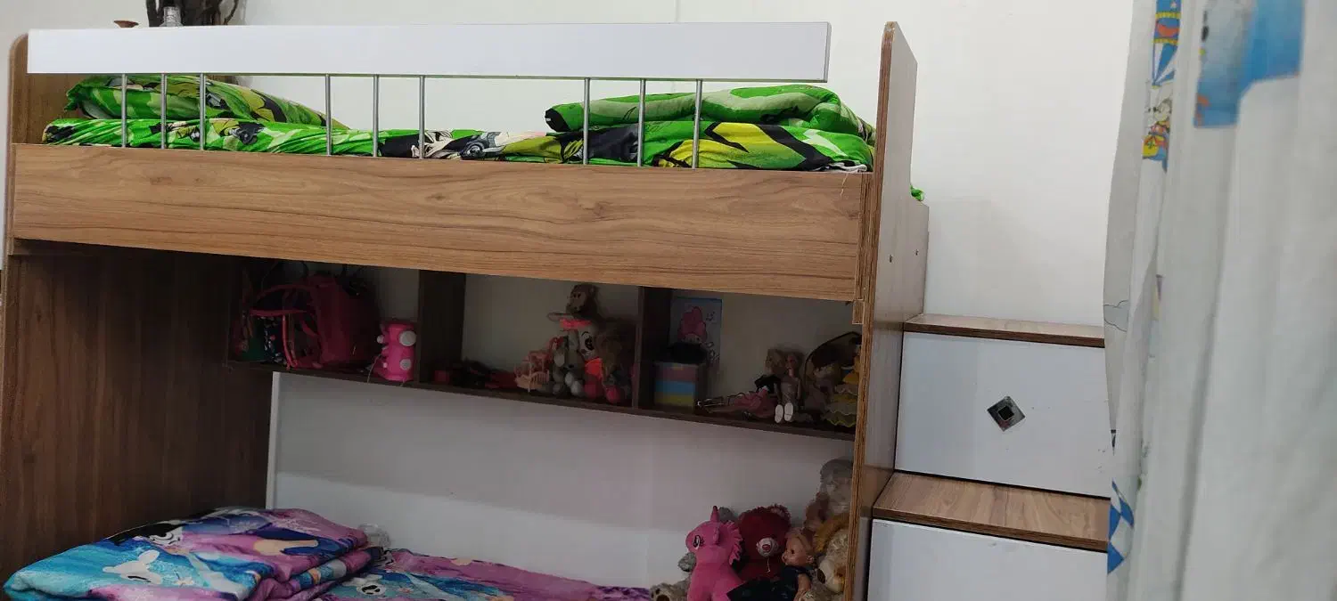 تخت خواب دو طبقه|تخت و سرویس خواب|مشهد, ابوذر|دیوار