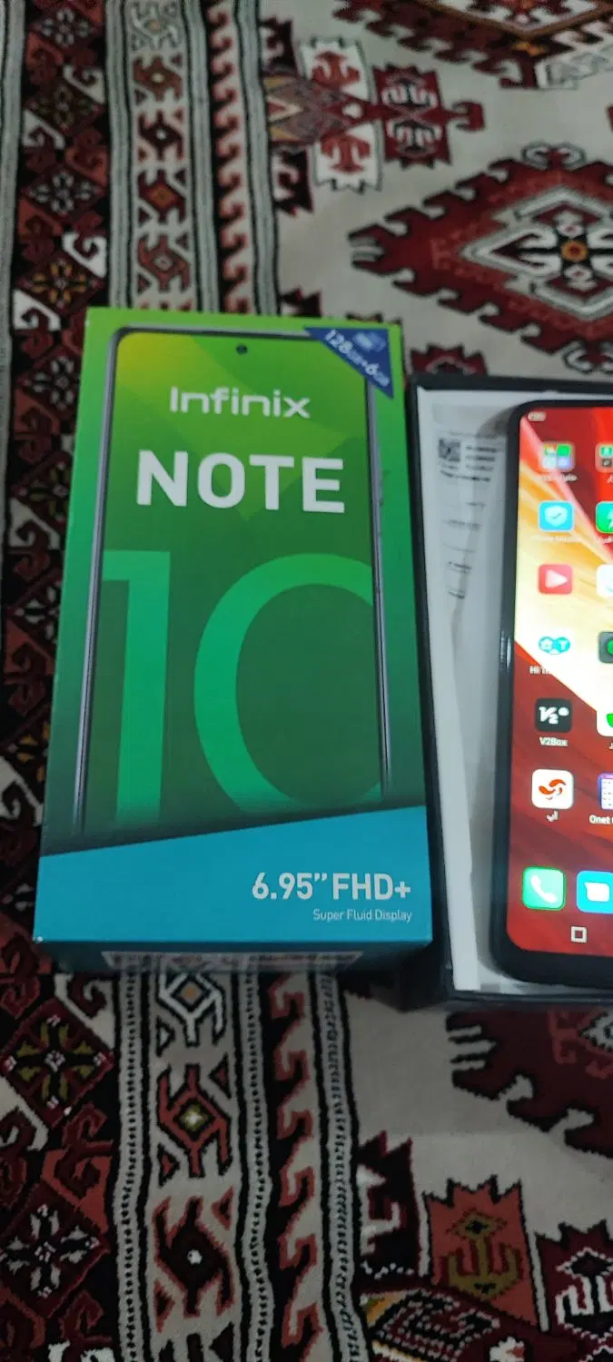 infinix  Not10|موبایل|گنبد کاووس, |دیوار