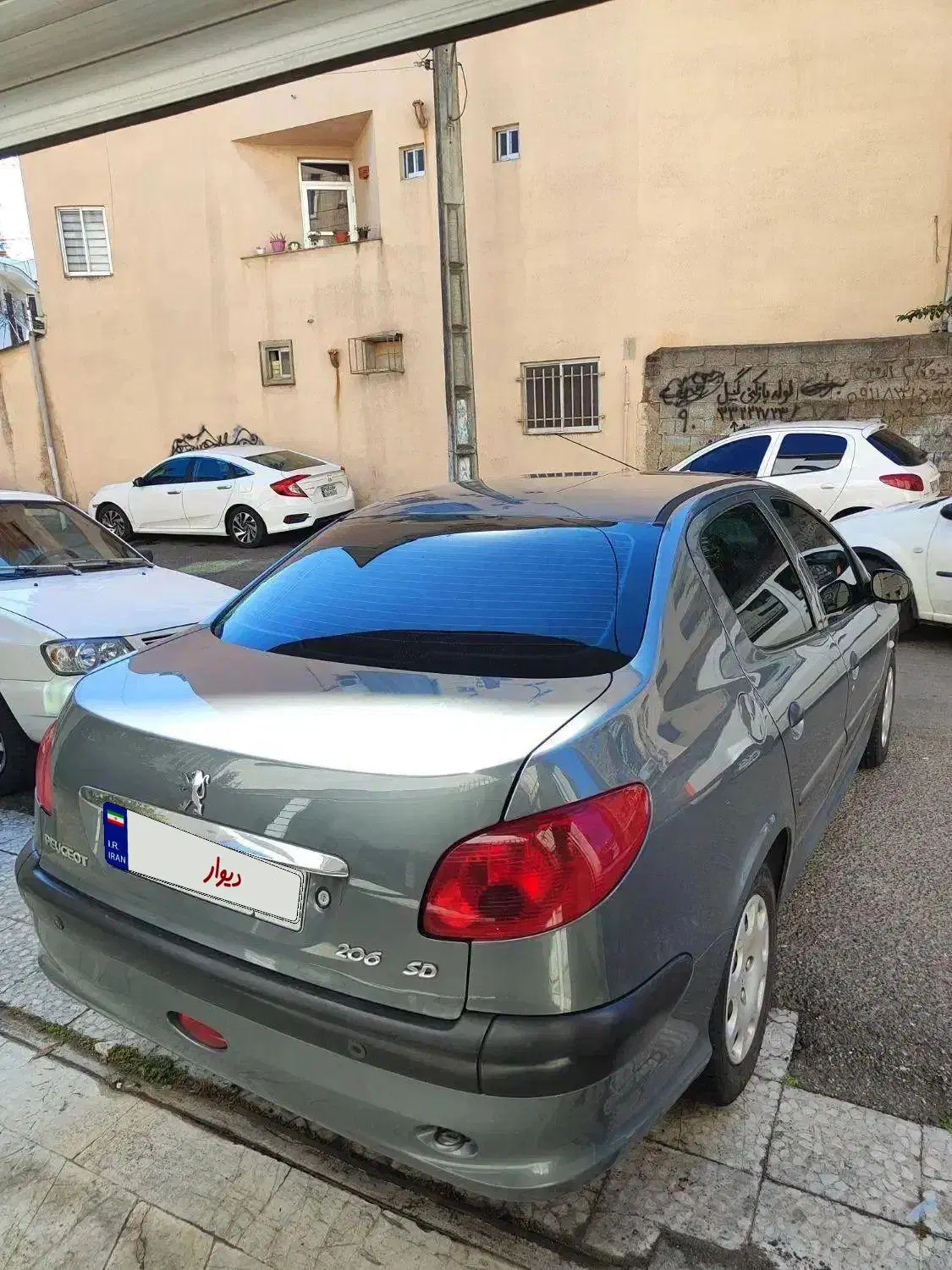206sd|خودرو سواری و وانت|رشت, نیکمرام|دیوار