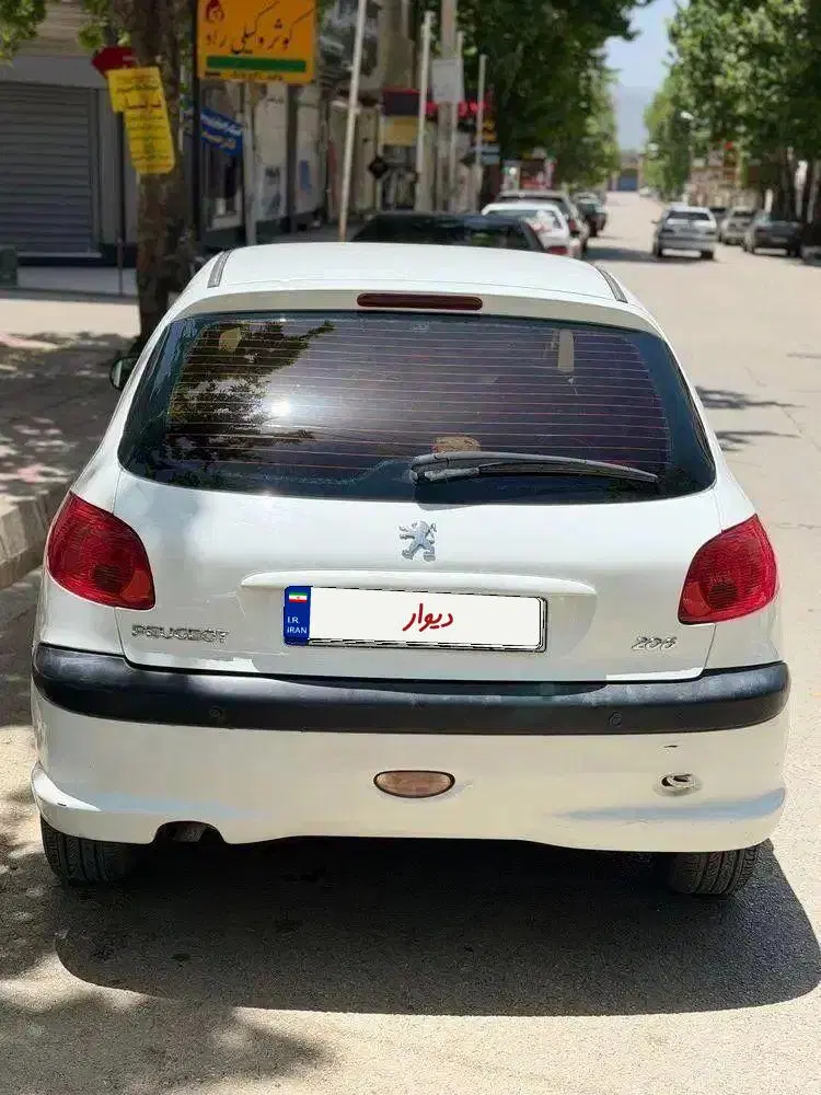 ۲۰۶ تیپ ۳ مدل ۹۶|خودرو سواری و وانت|یاسوج, |دیوار