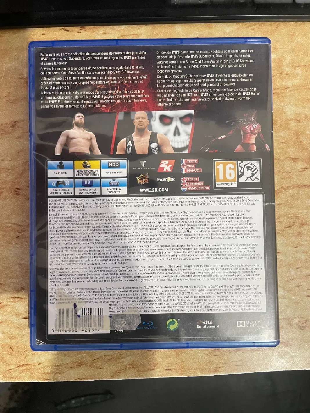 WWE 2K16|کنسول، بازی ویدئویی و آنلاین|شوشتر, |دیوار