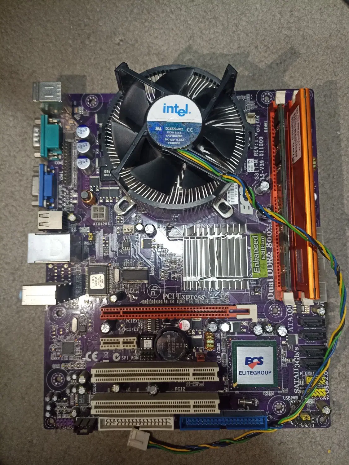 کیس ddr2 رم 4 و cpu E8400|رایانه رومیزی|تهران, سازمان آب|دیوار