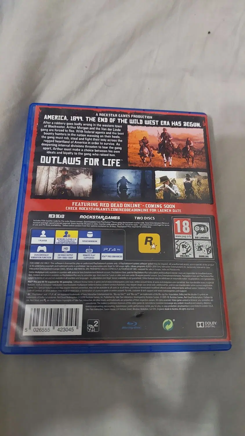 reddead 2 ps4 بازی|کنسول، بازی ویدئویی و آنلاین|تهران, مینی‌سیتی (شهرک نفت)|دیوار