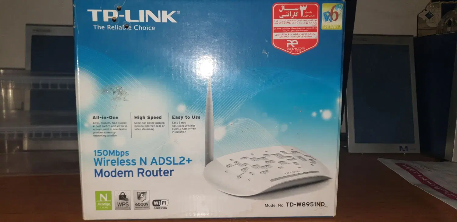 مودم TPLINK|مودم و تجهیزات شبکه|فشم, |دیوار